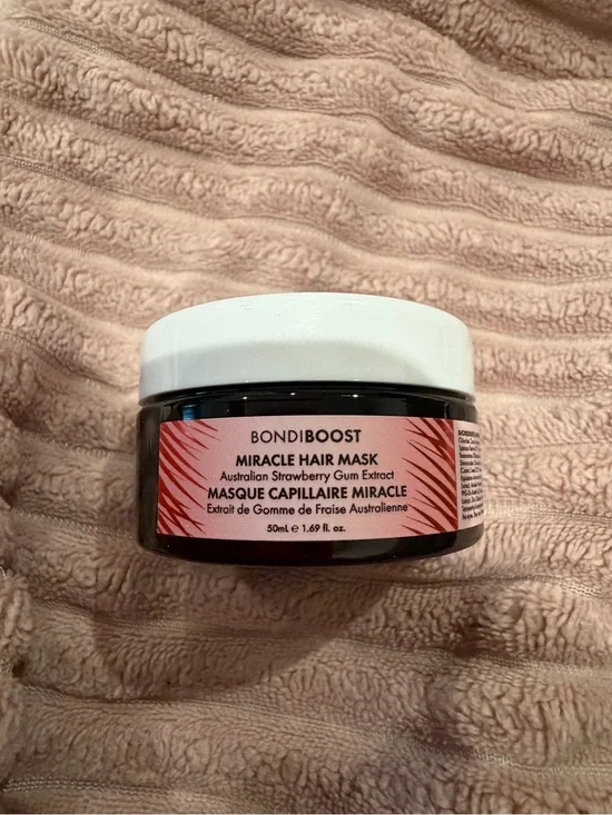 Ulta Beauty BondiBoost Miracle Hair - Pink Label, White Cap, Brown Jar