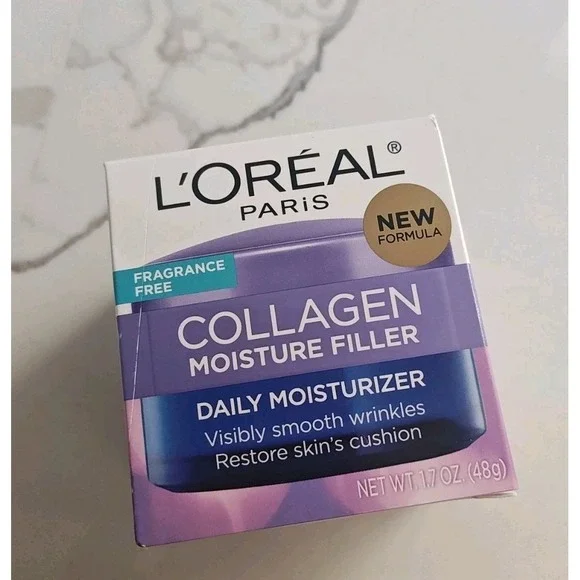 L'oreal Collagen Moisture Filler 1.7 oz Fragrance Free Lightweights Moisturizer