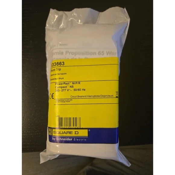 SCHNEIDER ELECTRIC S33663 / S33663 (BRAND NEW) SHUNT TRIP