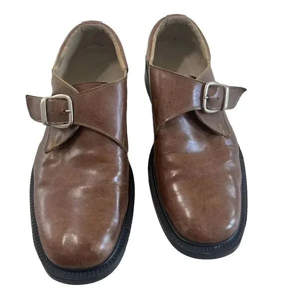 Dockers Brown Dress Shoes Men’s Size‎ 8.5 Buckle