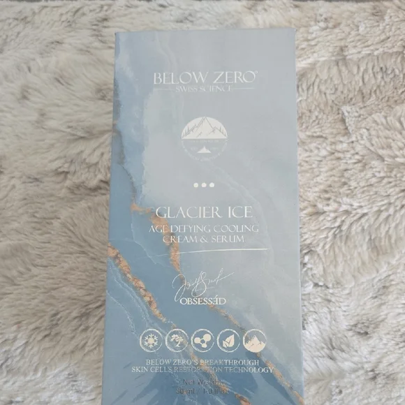 Below Zero Glacier Ice Age Defying Cream & Serum NWT