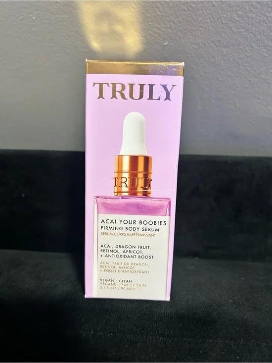 TRULY Firming Body Serum - Pink & Gold Accents