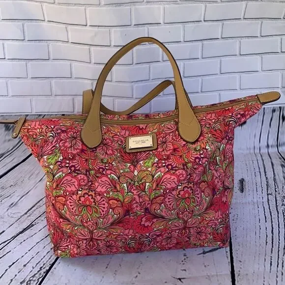 Tignanello Floral Fabric Bag EUC and Gorge…‎