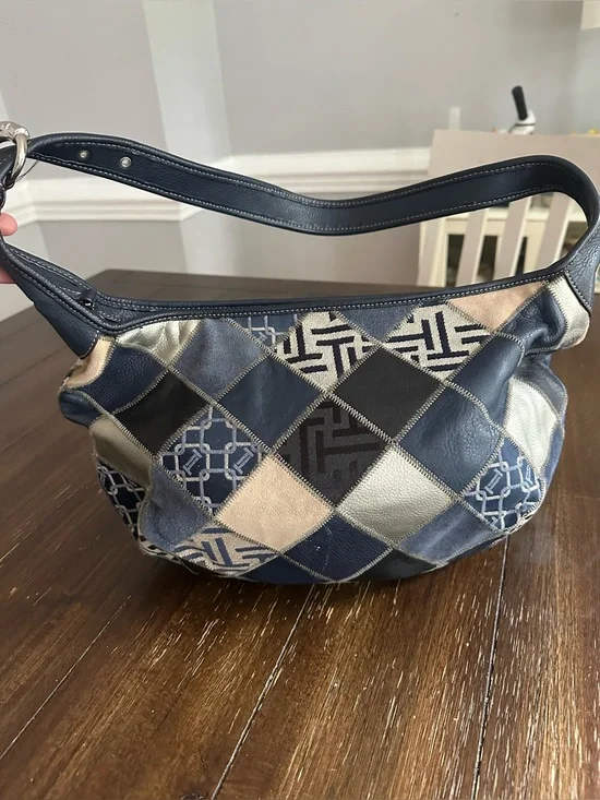 Tignanello patchwork hobo bag
