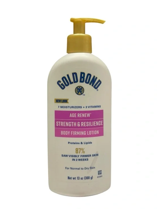 Gold Bond Age Renew Strength & Resilience Body Firming Lotion Firmer Skin 13oz