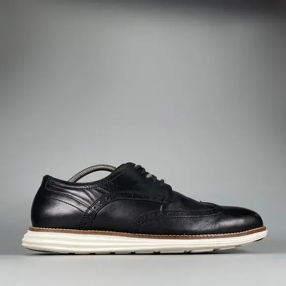 Cole Haan OriginalGrand Mens 10.5 M Black Wingtip Oxford Amputee Right Shoe Only