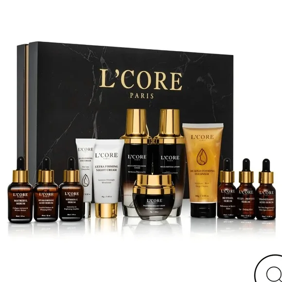 New L'Core Paris Skincare Exclusive Limited Set Womens 12pc Luxury‎ $4000 Sealed