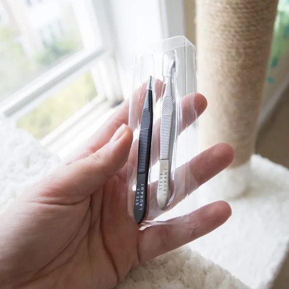 Steve Laurent duo tweezer set NWT