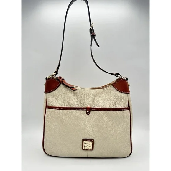 Dooney & Bourke Pebble Grain Rebecca Hobo Shoulder Bag – Classic & Stylish