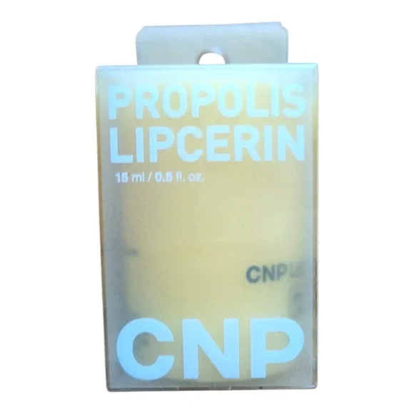 New Yellow Propolis Lipcerin Treatment‎ 15ml CNP Laboratory Lip Balm Mask Gloss
