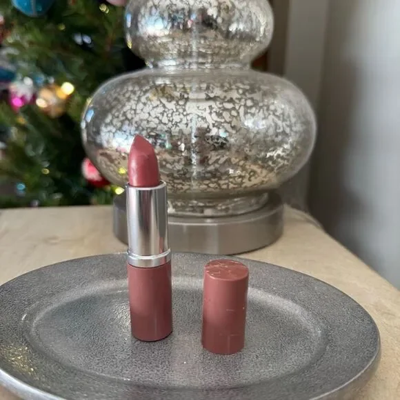 Clinique Pop Longwear Shine Lipstick in 02 Bare Pop Full Size 0.14 Oz