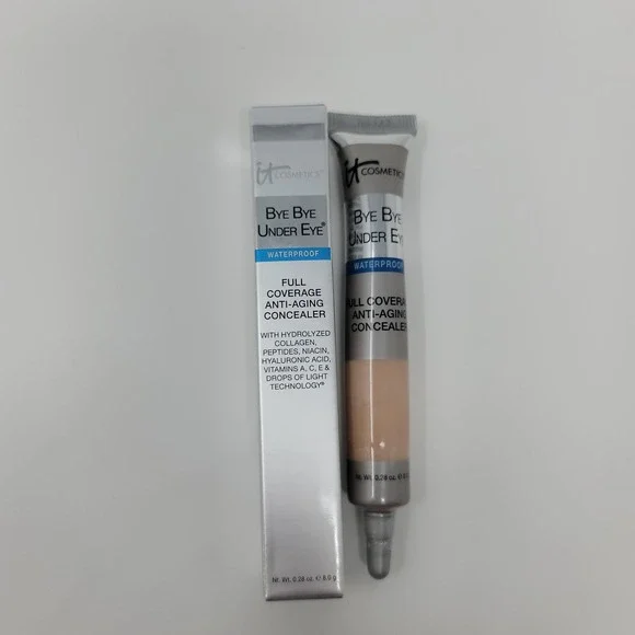 IT Cosmetics‎ Bye Bye Under Eye Waterproof Concealer Neutral Medium 0.28oz New