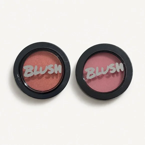 2 PC Set ModelCo Blush Cheek Powder Peach‎ Bellini 02 Cosmopolitan Pink 01 NEW