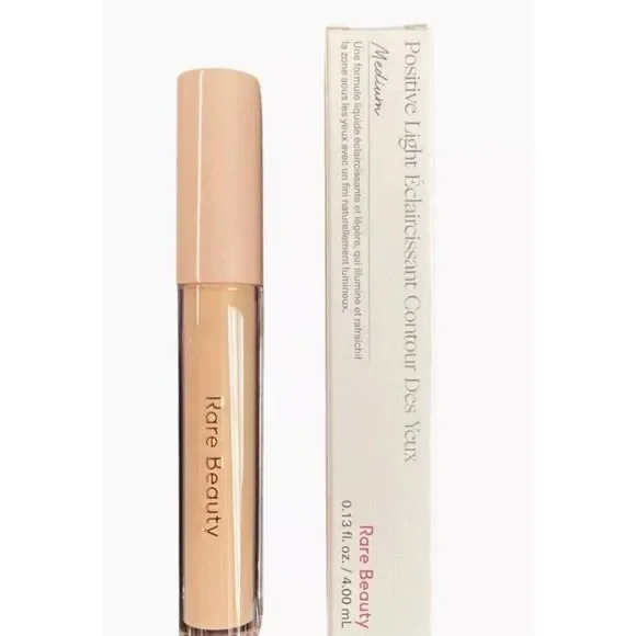 RARE BEAUTY POSITIVE LIGHT UNDER EYE BRIGHTENER - MEDIUM ‎ (Full Size 4ml /NWB)
