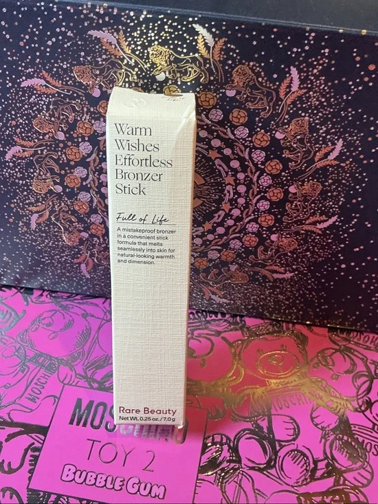 Rare Beauty Warm Wishes Effortless Bronzer Stick — Cream Packaging