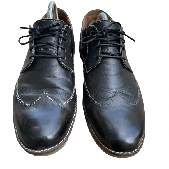 Nunn Bush‎ Black Leather Oxford Shoes Size: 13M