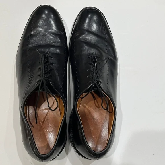 Allen Edmonds Black Leather Hastings Oxfords‎ Sz.
