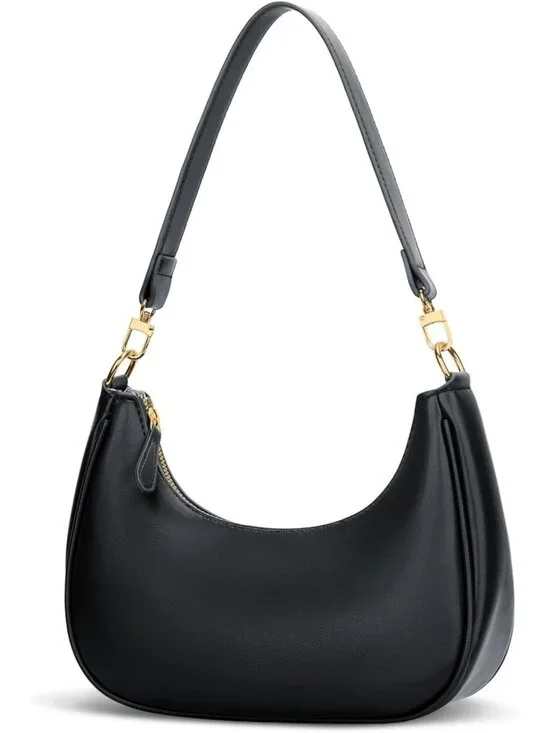 Trendy Crescent Shoulder Bag for Women | Cute Small Purse & Hobo Handbag