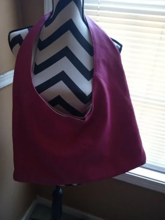 Vera Pelle Extra Large Hobo Handbag