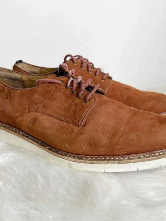 Cole Haan Grand.os Suede Oxford Sneakers Brown Men’s Size 11