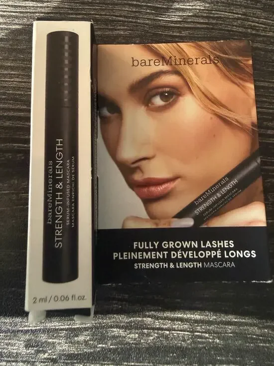 NWT BareMinerals Fully Grown Lash Strength & Length 2ML Travel Size