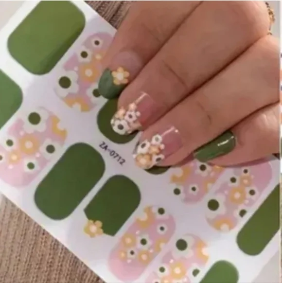 Trendy Self Adhesive Nails Wrap
