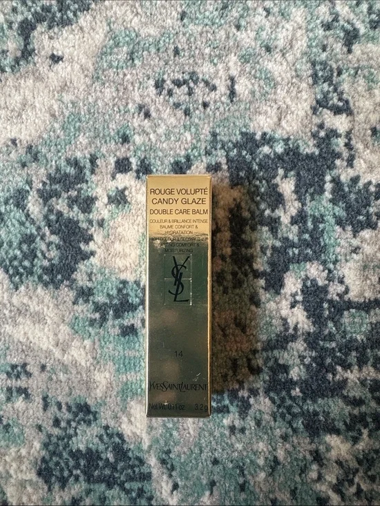 YSL Candy Glaze Double Care Balm in the shade 14 Scenic Brown