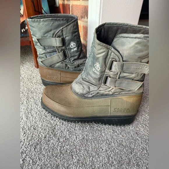 Sorel Men’s 9 Winter Snow Boots Made in Canada 1970s Rare‎ Vintage
