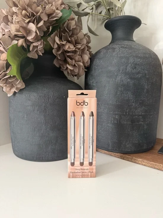 Billion Dollar Beauty Deep Natural Eyeshadow Sticks - 3 Pack