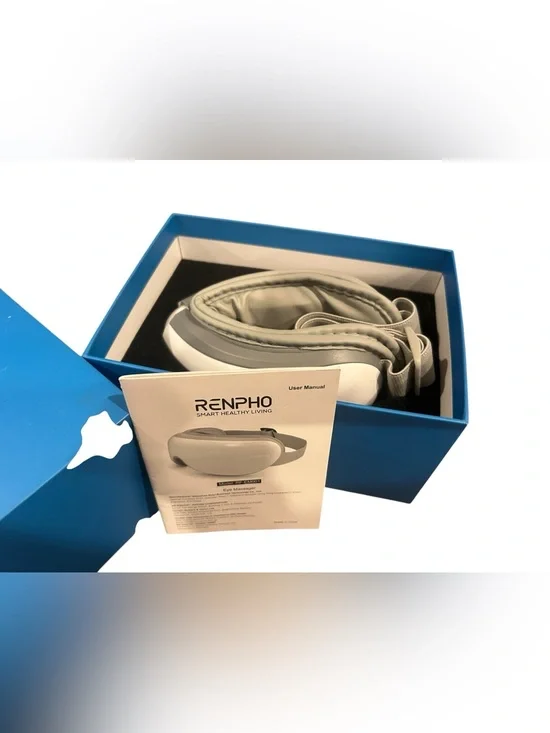 RENPHO Eye Massager in Gray – Portable Soothing Relief
