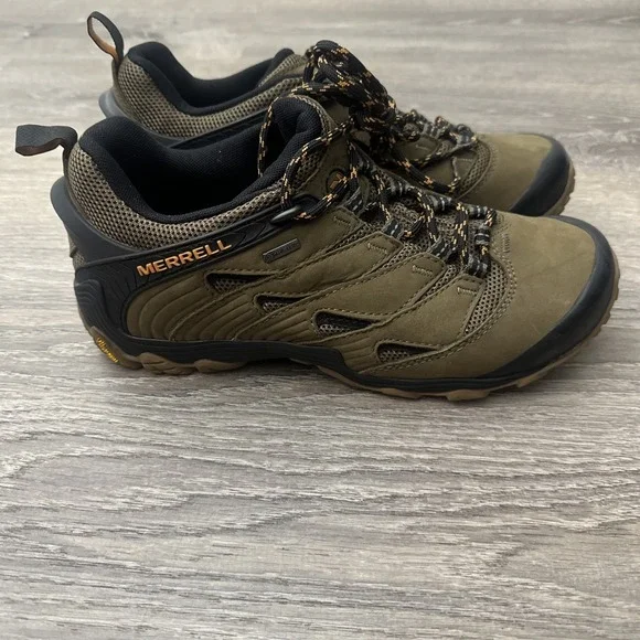 Merrell Chameleon 7 Gore-TEX Men's Dusty Olive Hiking Shoes Size 8 Men's
