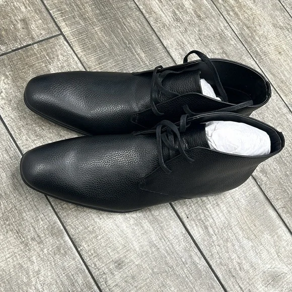 Calvin Klein Carmichael Tumbled Cow Leather Mens Shoe - New