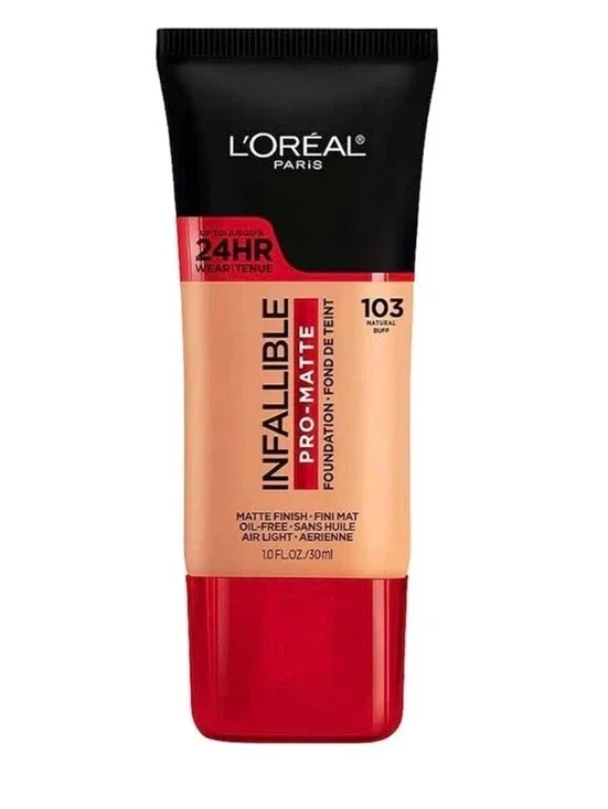 New without box- LOreal Paris Infallible Pro Matte Foundation 103 Natural Buff
