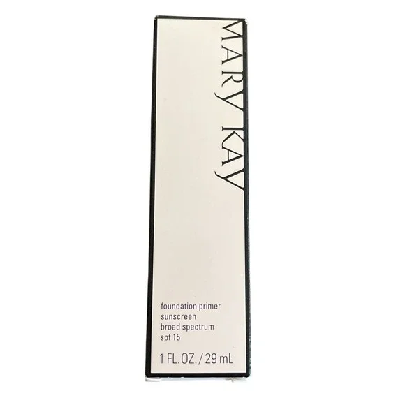 Mary Kay Foundation Primer Sunscreen SPF 15 – Broad Spectrum – 1 fl oz / 29 ml