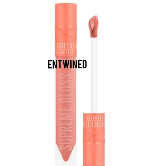 Jeffree Star Supreme Gloss Shade Entwined Peachy Nude Color NWT NIB