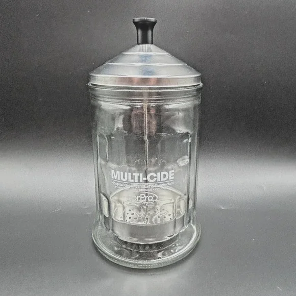 ForPro Multi-Cide Midsize Sanitizer Jar & Lid 8