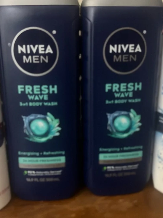 Fresh Wave 2-in-1 Body Wash — Navy Blue