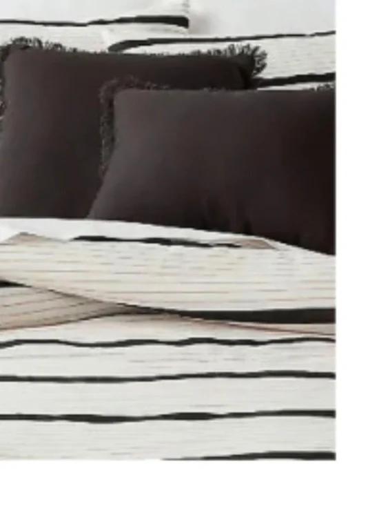 Classic Black Decorative Throw Pillows for Bedding