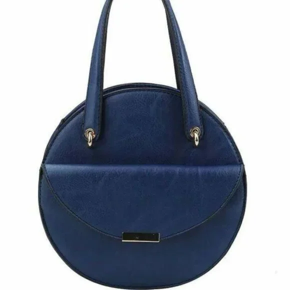 Women's Virago Satchel Handbag Crossbody Circle Handle Bag