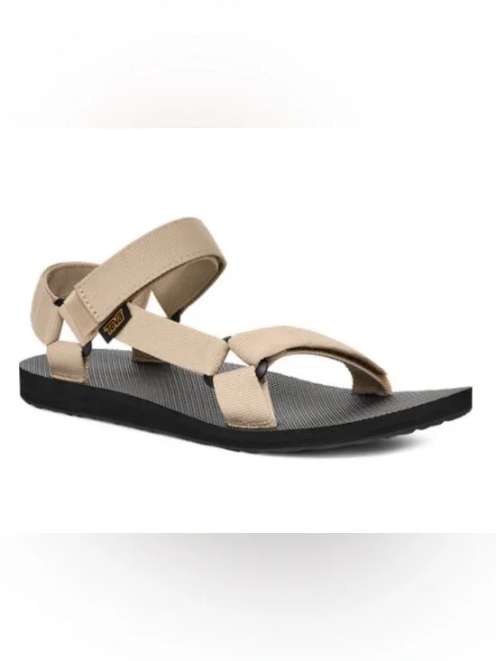 Teva Men’s Original Universal White Pepper Sandals New Size 10 Beige