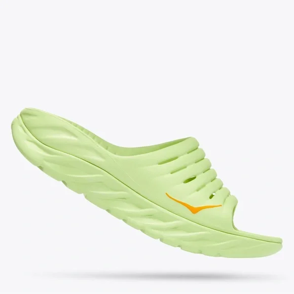 NWT Hoka Ora Recovery Orthopedic Slide Men’s Size 14 Butterfly/Radiant Yellow