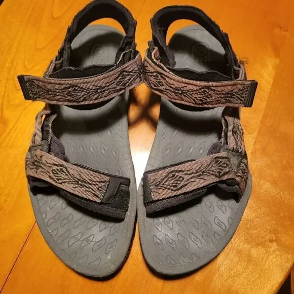 Teva Men’s Hurricane 6677 Classic Adjustable Strap Hiking Sport Sandal size 10