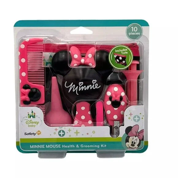 Disney Baby Health & Grooming Kit Minnie Mouse -Convenient‎ Carry Case Included
