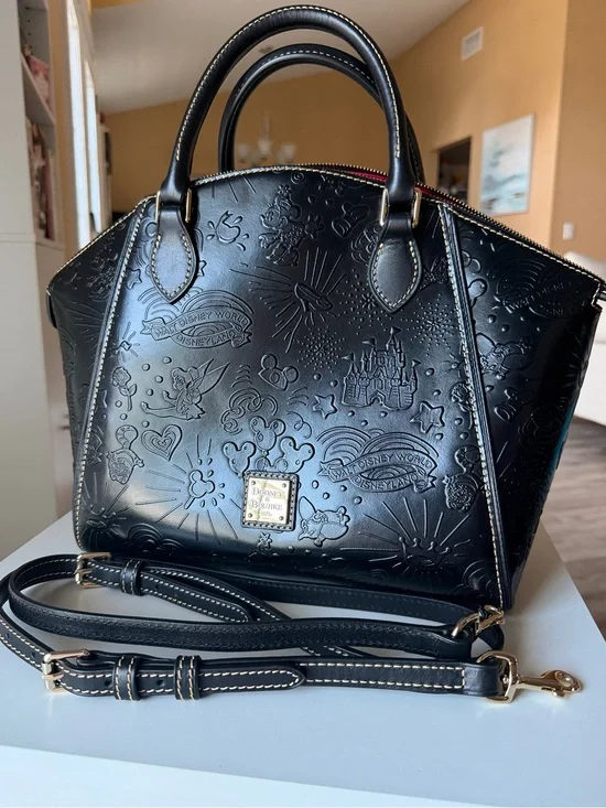 Dooney & Bourke Black Leather Satchel