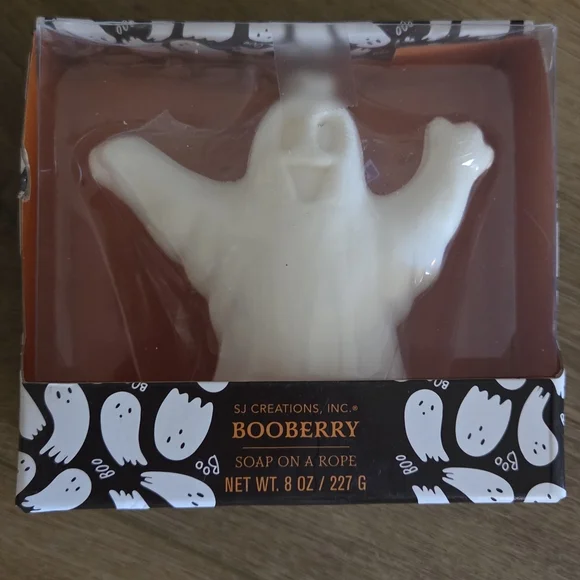 Booberry Ghost Soap‎ on a Rope NEW