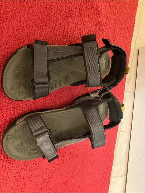 Dockers Black and Gray Men's Sport Sandals