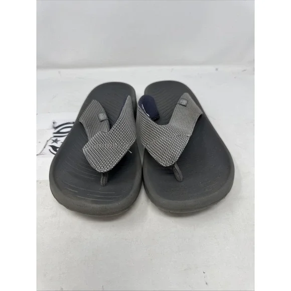 Hey Dude Milo Slip-on Thong Sandals‎ Grey 40125-030 Men's 9 Women's 11