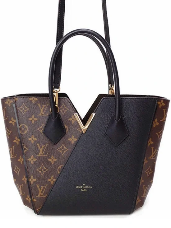 Louis Vuitton Kimono PM black and Monogram 2WAY Bag