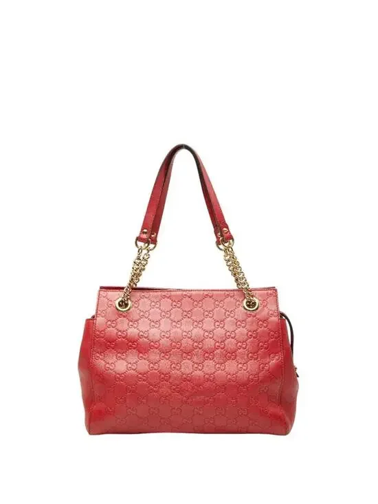 Soft Signature Shoulder Bag Guccissima #309895G88B