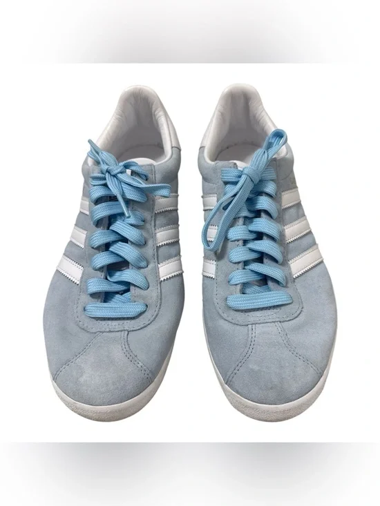 Adidas Original Gazzelle Men Blue US Size 101/2 LIKE NEW